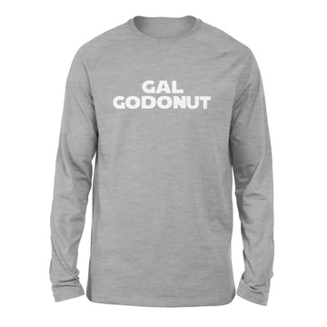 Gal Godonut Men/Unisex Drop Shoulder Sweatshirt in Athletic Heather color